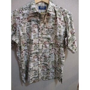 Liberty House ONO Hawaiian Shirt Size Large Sea Life Print